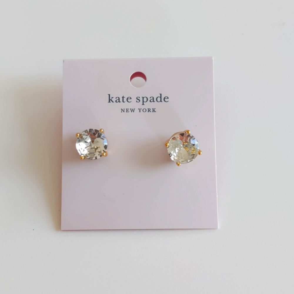 Kate Spade gumdrop studs